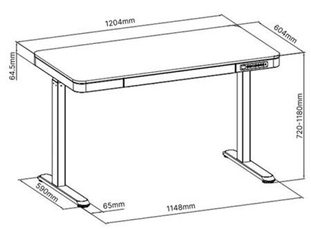 Купить Suntek Electric Lifting Desk (ET119W-C) Oak